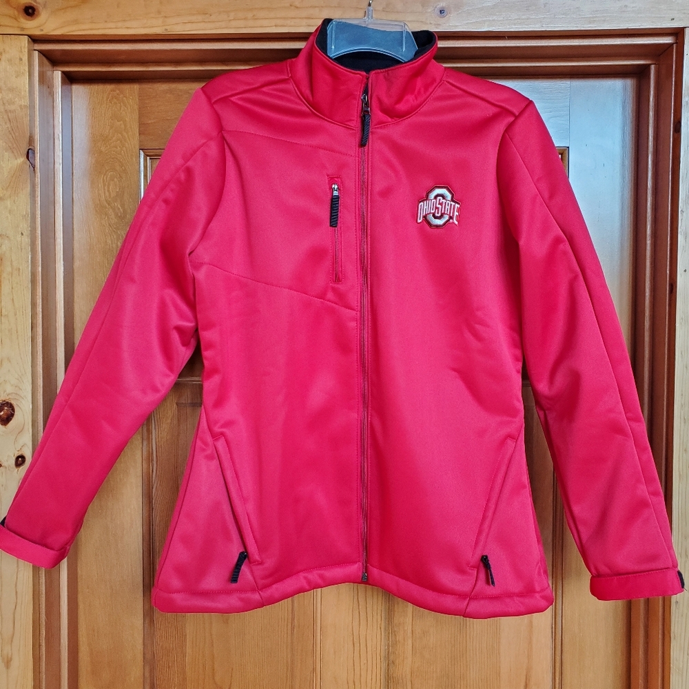 Antigua Women's Black Varsity Jacket